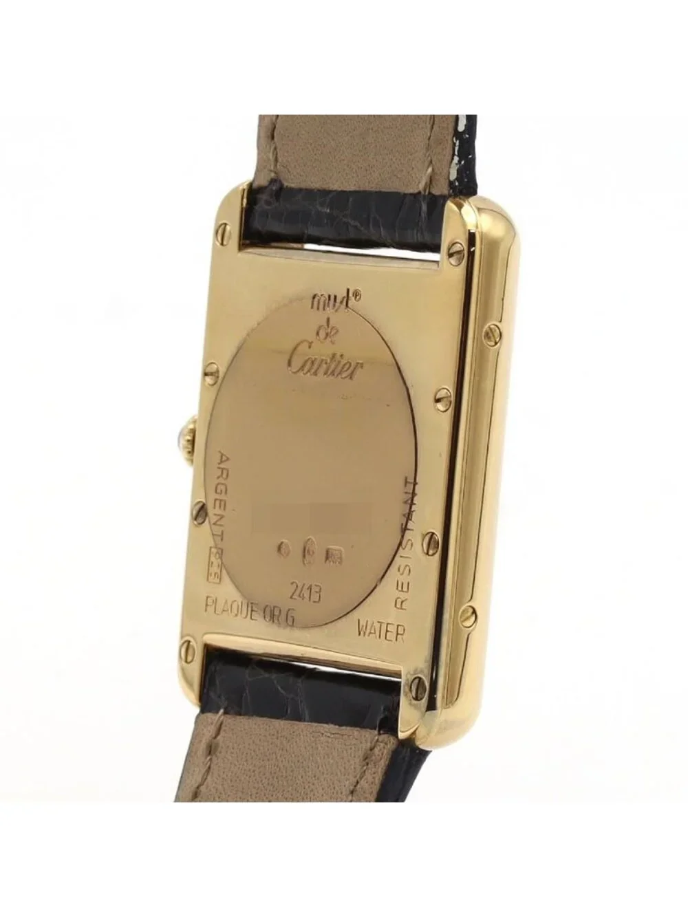 Cartier Must Tank Date LM Quartz Watch